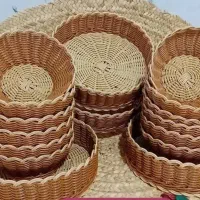 سبد دستبافت|صنایع دستی و سایر لوازم تزئینی|میبد, |دیوار