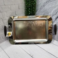 سینی استیل نگییر /جهیزیه عروس .پذیرایی|ظروف سرو و پذیرایی|آباده, |دیوار