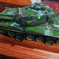 ماکت چوبی تانک نظامی|مجسمه، تندیس، ماکت|قم, نیروگاه|دیوار