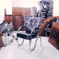 مبل انتظار کلاسیک آبکاری کروم کف فوم سرد نونو