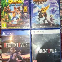 ۴ عدد گیم ps4 و ps5