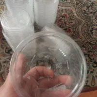 ظرف درب دارتلقی|ظروف نگهدارنده، پلاستیکی، یک‌بارمصرف|قم, نوبهار|دیوار