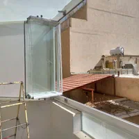 شیشه سکوریت بالکنی اتوماتیک درب و پنجره کامپوزیت|خدمات پیشه و مهارت|فلاورجان, |دیوار