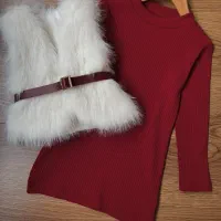 پیراهن دوتیکه‌دخترانه یلدا