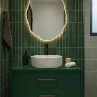 پخش روشویی های کابینتی در رنگ و طرح های مختاف|لوازم سرویس بهداشتی|یزد, |دیوار