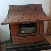 بخاری طرح شومینه آذر گاز