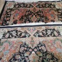 فرش دستباف چله ابریشم سالاری تبریز  شکارگاه بیجار|فرش|تهران, جمال‌زاده|دیوار