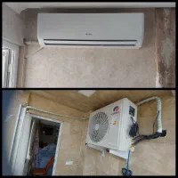 لوله گذاری تو کار کولر گاری|کولر گازی و فن‌کوئل|ارومیه, |دیوار