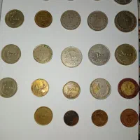 **بیست وچهار سکه قدیمی همش 300**