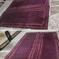 یک جفت فرش دستباف قدیمی