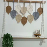 دیوار کوب مکرومه