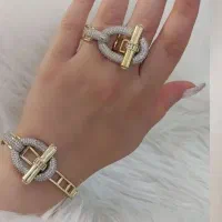 انگشتر و دستبند هرمس . رنگ ثابت