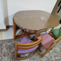 میزناهارخوری بسیار تمیز تمام چوب|میز و صندلی غذاخوری|چابهار, |دیوار