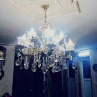 دوعددلوستربرنز6شاخه|لوستر و چراغ آویز|ری, دیلمان|دیوار