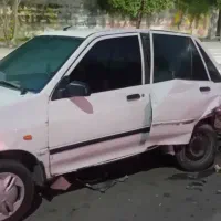 پراید مدل ۸۶ تصادفی|خودرو سواری و وانت|چالوس, |دیوار