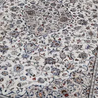 تک فرش کاشان دست بافت ۹ متری  ، سالم بدون ایراد