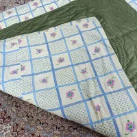 فروش دو عدد لحاف|رختخواب، بالش، پتو|زاهدان, |دیوار