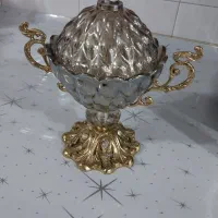 قندان شامپاینی باپایه ودسته برنج نونو