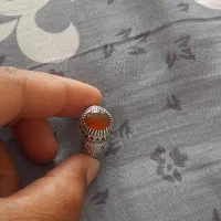 انگشتر نقره کار شبکه