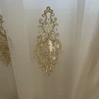 پرده پذیرایی دو تیکه|پرده، رانر، رومیزی|قم, سراجه (۱۵ خرداد)|دیوار