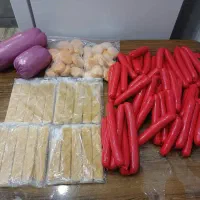 سوسیس و کوکتل همبر فلافل خانگی