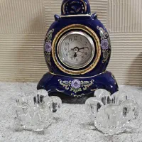 گلدان،آباژور،ساعت و مرغ مینا تزیینی|صنایع دستی و سایر لوازم تزئینی|تهران, حشمتیه|دیوار