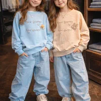 لباس بچه‌ دورس مدل عروسکی