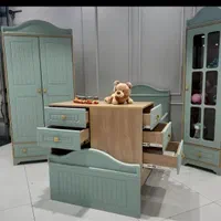 تخت و کمد نوزاد نوجوان مدل تابان