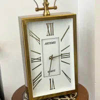 ساعت استیل رومیزی