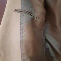 کت پارچه مخمل رنگ کرم دوخت  ترکیه