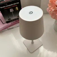 آباژور طرح ایکیا با پایه فلزی و لمسی