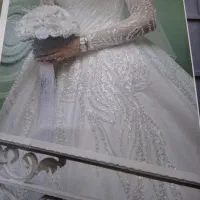 لباس عروس مرواریدی