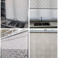 پرده زبرا شب و روز|پرده، رانر، رومیزی|همدان, |دیوار