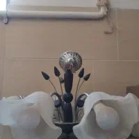 لوستر ۵ شاخه ۲ عدد|لوستر و چراغ آویز|کرمان, |دیوار