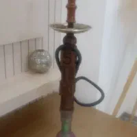 قلیون چوبی شیک طرح اعداد