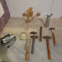 لوستر آویز برنجی