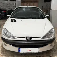 پژو 206 مدل 89 بی رنگ