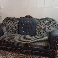 مبل ۷ نفره تمیز به همراه میز جلو مبلی|مبلمان خانگی و میز عسلی|اصفهان, جوزدان الیادران|دیوار