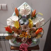 سبدگل پر گل