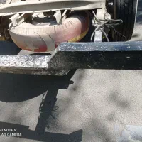 نیسان حمل بار نخاله مصالح و یک عدد سپر عقب