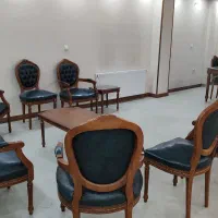 ست کامل مبل ومیزناهارخوری کلاسیک راش خاص وبااصالت