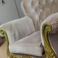 مبلمان سلطنتی 7نفره|مبلمان خانگی و میز عسلی|ساری, |دیوار