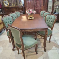 سرویس مبل ونهارخوری مدل دوگل آنتییک