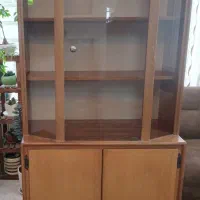فروش کمد ویترینی چوبی