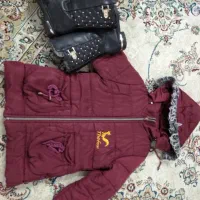 کاپشن و چکمه دخترانه نا هفت سال|کفش و لباس بچه|مشهد, شهید رضوی|دیوار