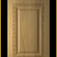 درب کابینت ممبران با CNC طرح‌دار و رنگ پلی اورتان|خدمات پیشه و مهارت|نطنز, |دیوار
