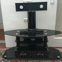 میز تلویزیون به همراه پایه نگهدارنده