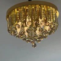 لوستر نو با ۱۲ عدد لامپ