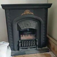 بخاری طرح شومینه مشهد سرما