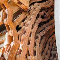 ۲۸ متر زنجیر کوره پخت رنگ کانوایر صنعتی